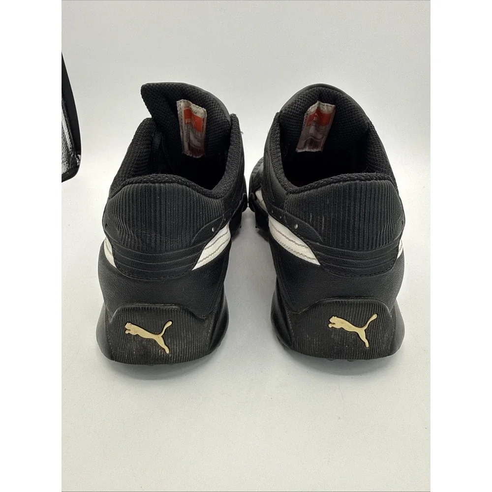Puma SmartQuill GTX Men's Golf Shoes Size 10 Waterproof Black White Leather